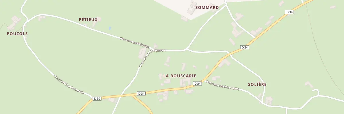 Plan du 5133A La Bouscarie à Saint-Martin-Laguépie