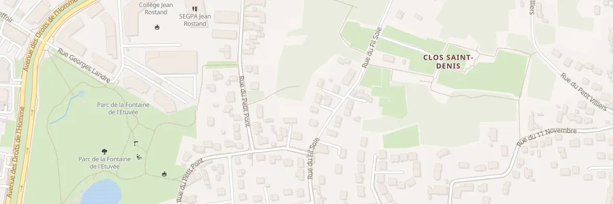 Plan du 81 Rue du Fil Soie à Orléans