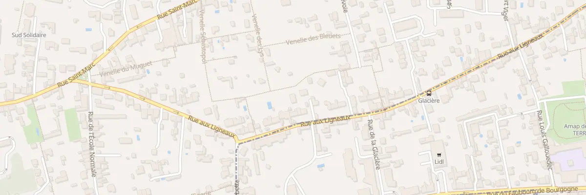 Plan du 31T Rue aux Ligneaux à Orléans