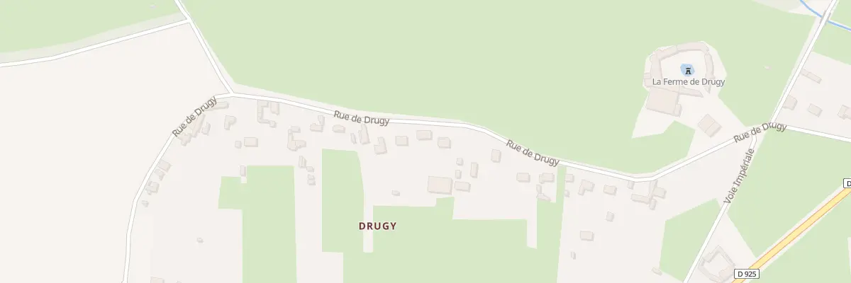 Plan du 23 Rue de Drugy à Saint-Riquier