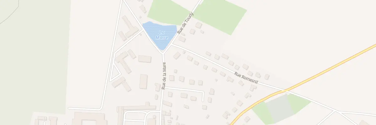 Plan du 3 Rue de Romesnil à Lavilletertre