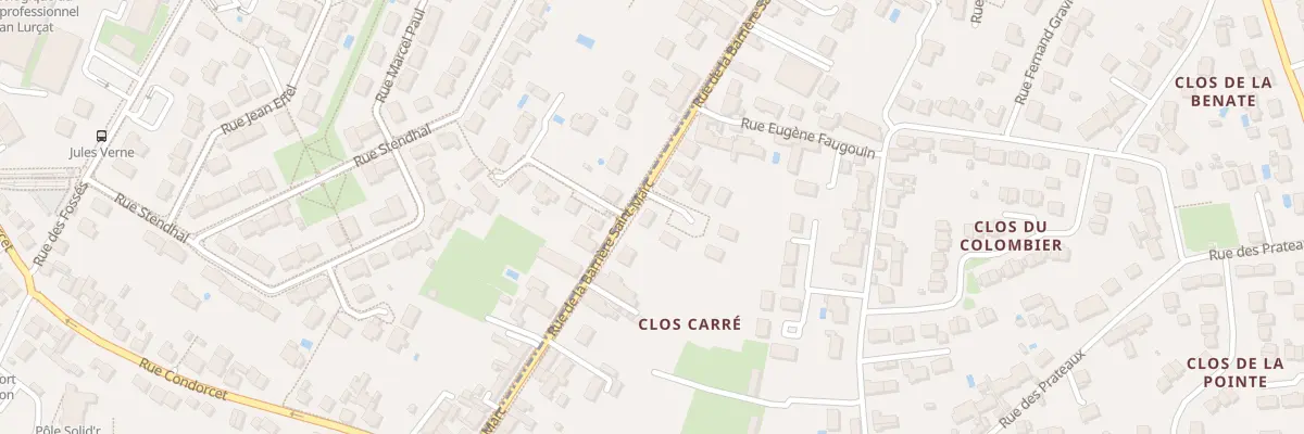 Plan du 136 Rue La Barriere Saint Marc à Orléans