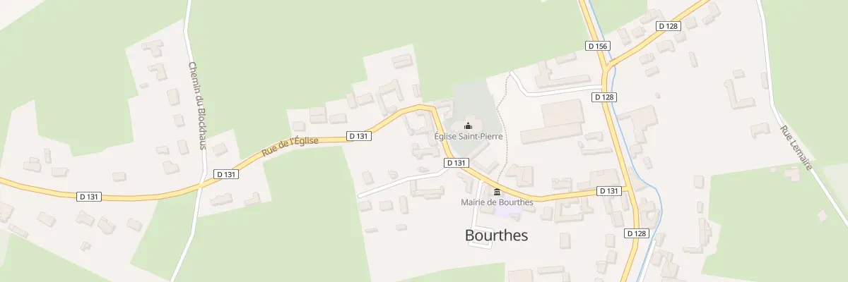 Plan du 27 Rue de l’Église à Bourthes