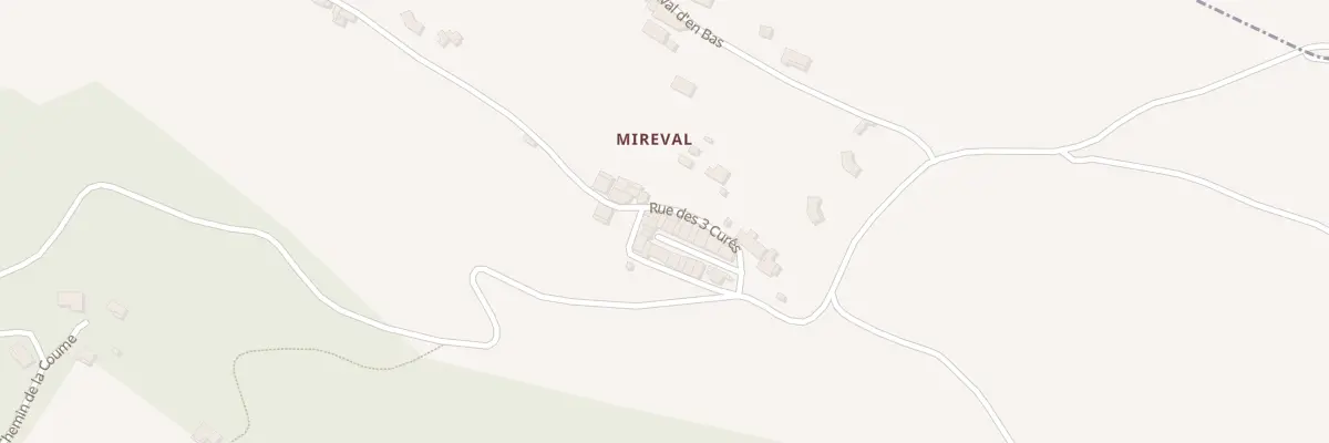 Plan du 21 Pl de Mireval d’En Haut au Peyrat