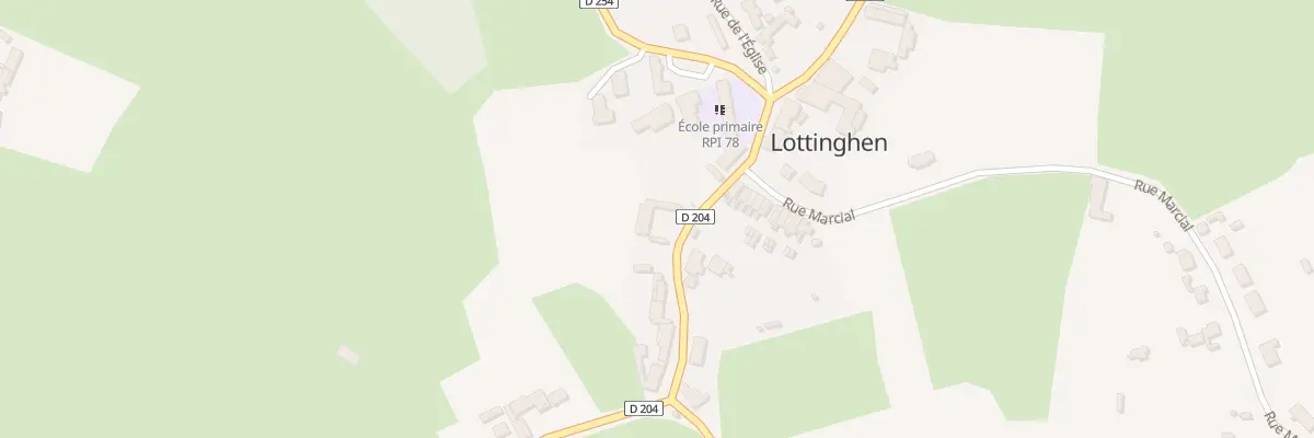 Plan du 6 Rte de Desvres à Lottinghen