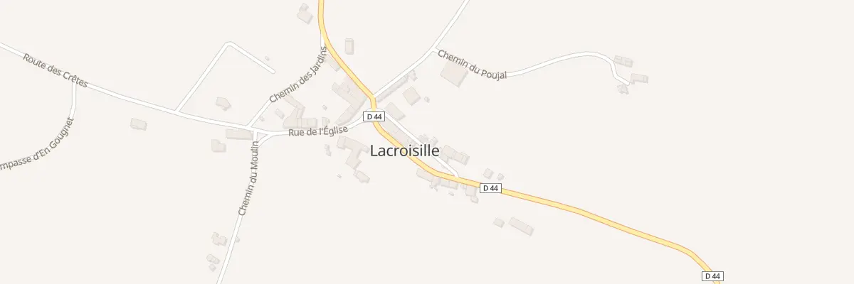 Plan du 7 Rue des Fleurs à Lacroisille