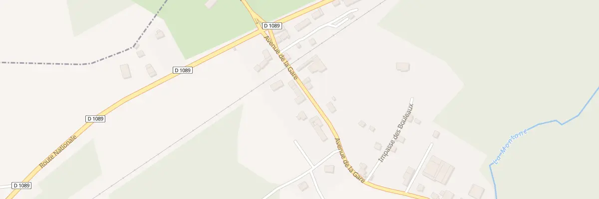 Plan du 6 Av de la Gare à Eyrein