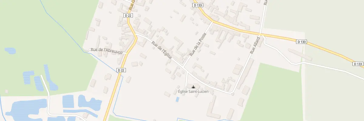Plan du 8 Rue de la Poste à Crillon