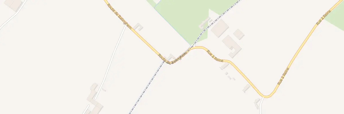 Plan du 801 Rte de Balinghem à Andres
