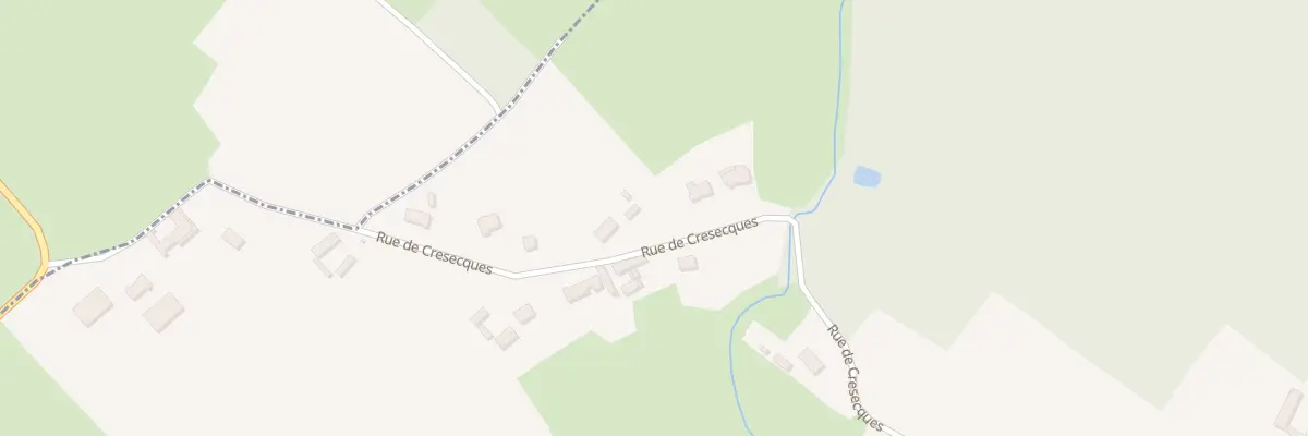 Plan du 25 Rue de Cresecques à Escœuilles