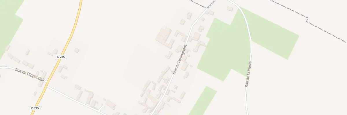 Plan du 635 Rue de Ferlinghen à Licques