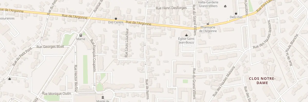 Plan du 24 Rue de Reims à Orléans