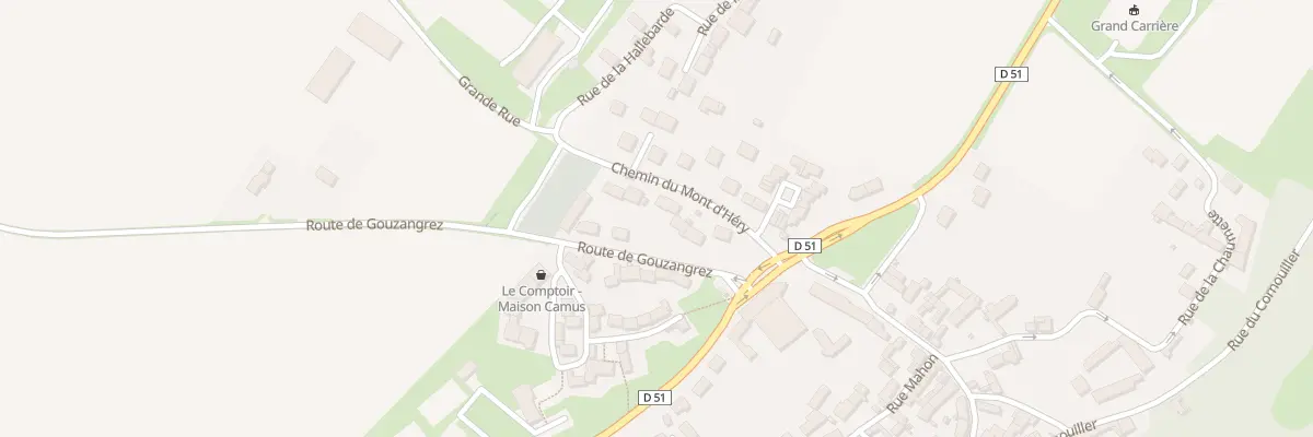 Plan du 7 Che du Mont d’Hery au Perchay
