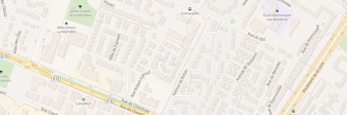Plan du 12 Rue Robert Surcouf à Maurepas