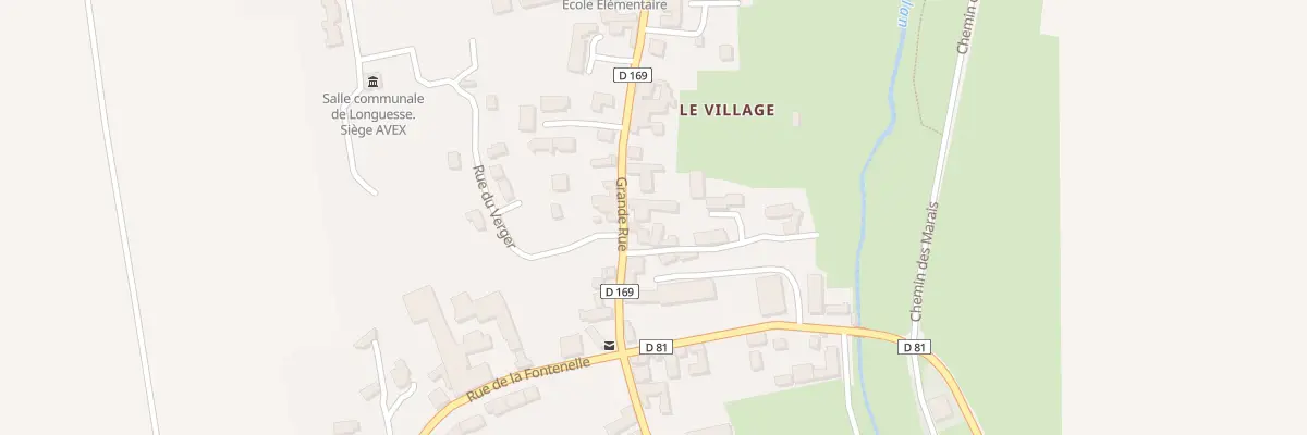 Plan du 35 Gr Grande Rue à Longuesse