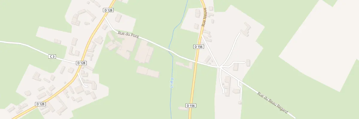 Plan du 24 Rue Neuve à Bourthes