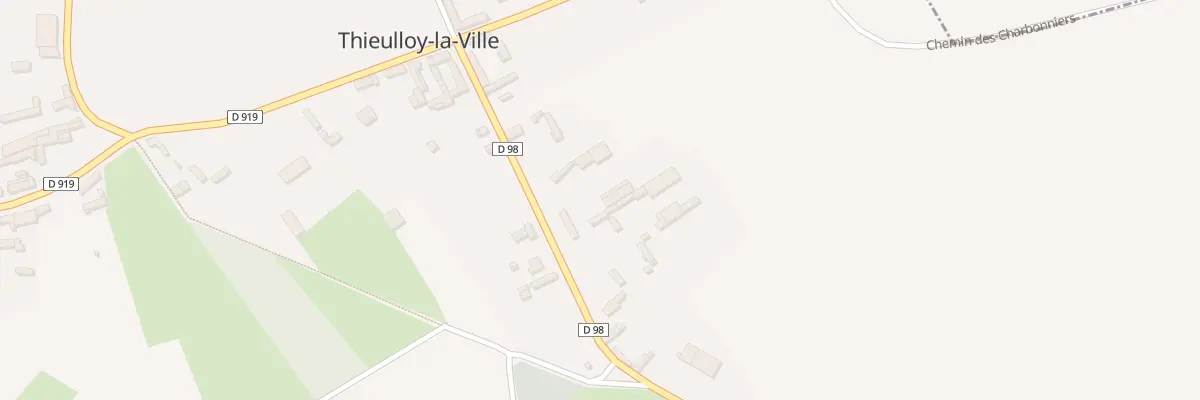 Plan du 9 Rue d’Equennes à Thieulloy-la-Ville