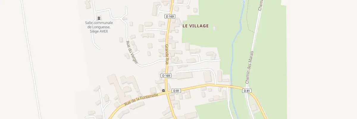 Plan du 1 Rue du Pdt Wilson à Longuesse