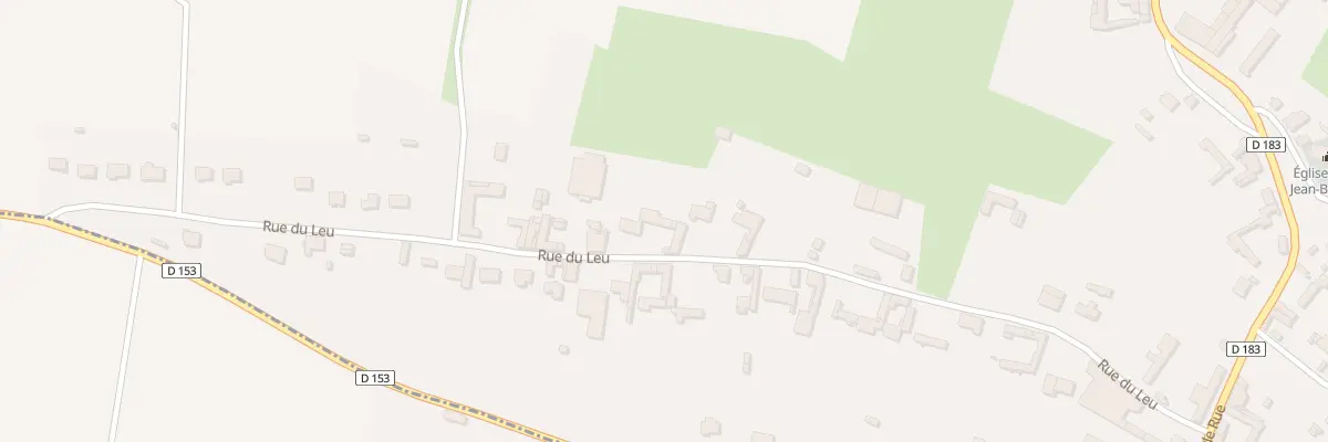 Plan du 16 Rue du Leu à Buigny-l’Abbé