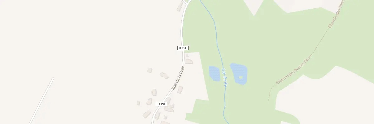 Plan du 13 Rue de la Prée à Saint-Georges-sur-la-Prée