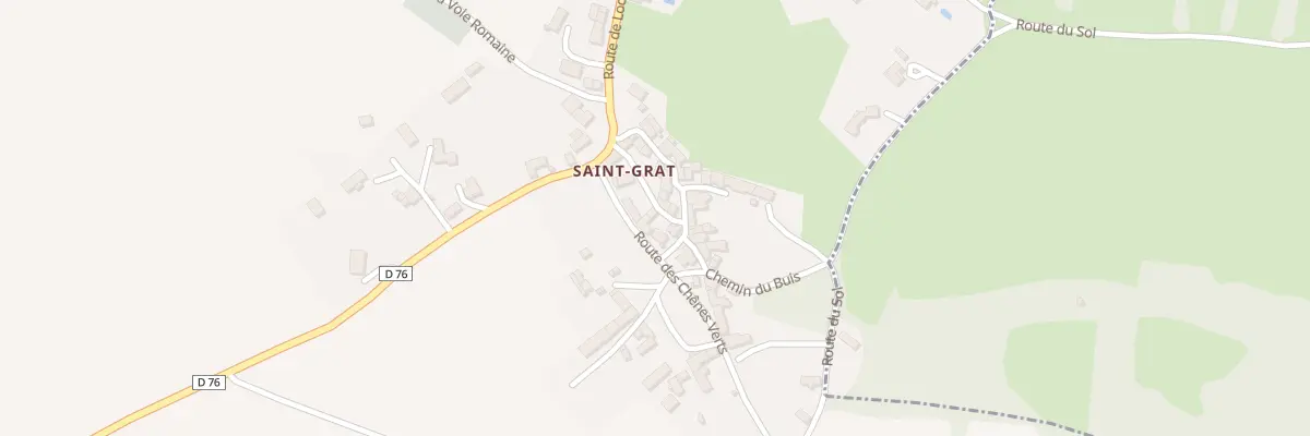 Plan du 5200 Saint Grat à Vailhourles
