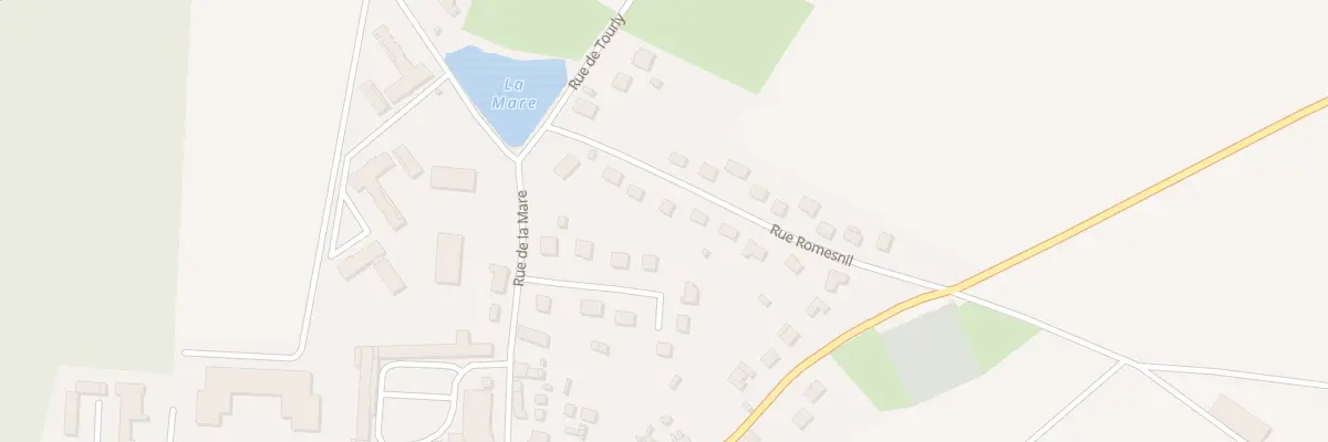 Plan du 7 Rue de Romesnil à Lavilletertre