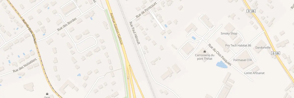 Plan du 97 Rue Paul Héroult à Saint-Jean-le-Blanc