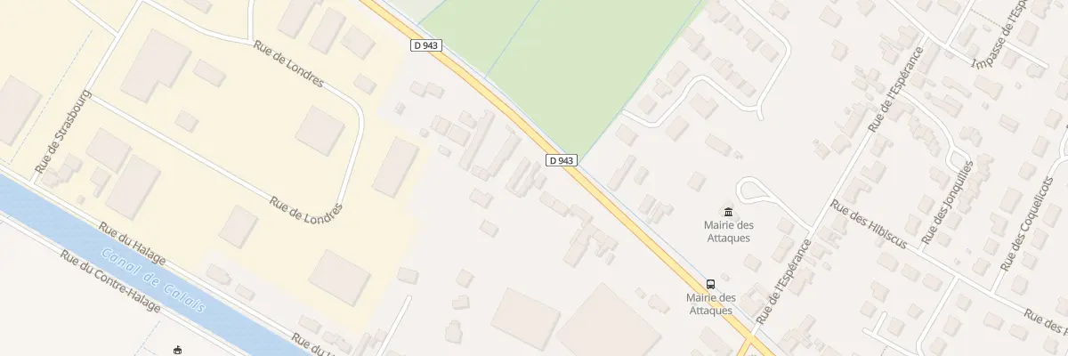 Plan du 760 Rte Nationale aux Attaques