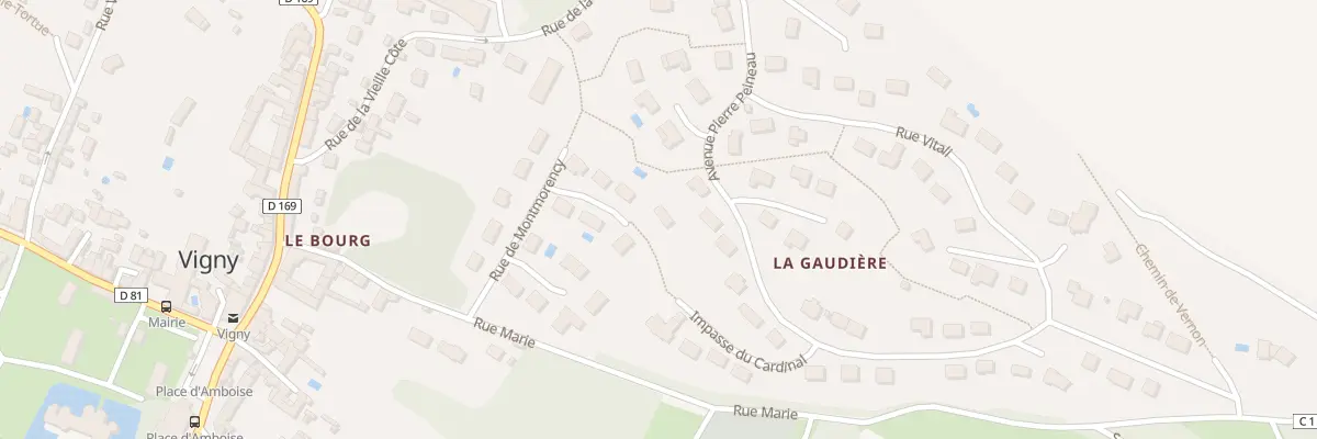 Plan du 19 Rue Montmorency à Vigny