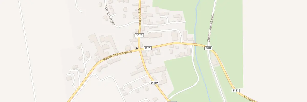 Plan du 2 Rue de l’Aubette à Longuesse