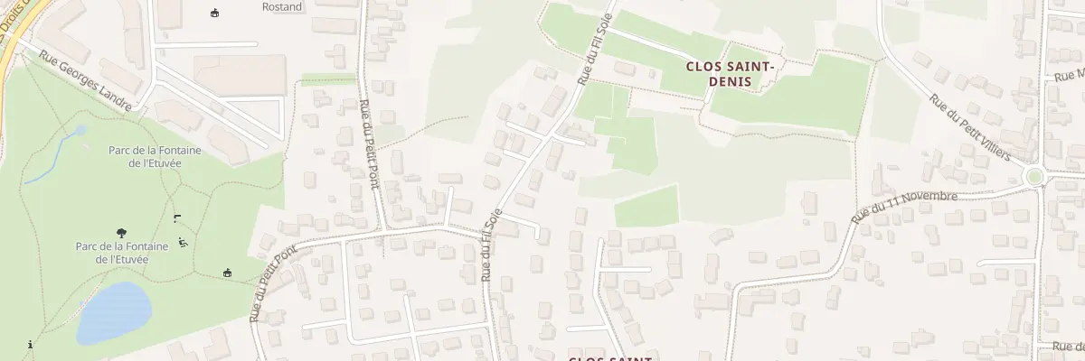 Plan du 70 Rue du Fil Soie à Orléans