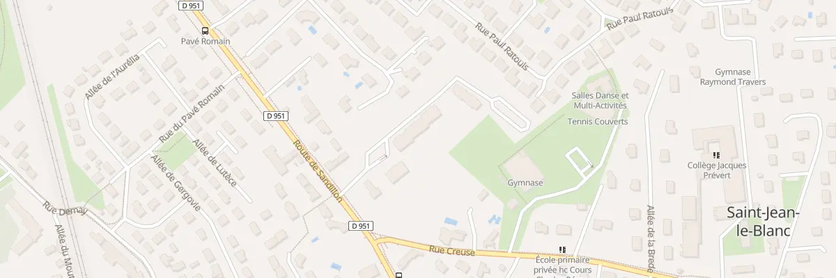 Plan du 73 Rte de Sandillon à Saint-Jean-le-Blanc