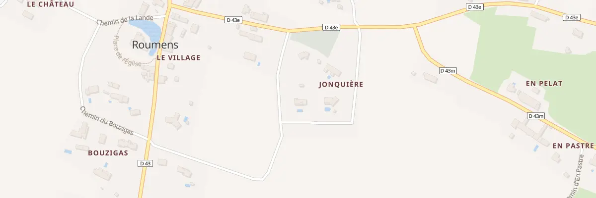 Plan du 9082 Jonquiere à Roumens