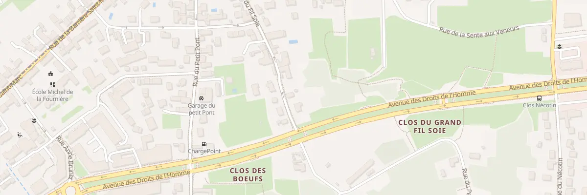 Plan du 126 Rue du Fil Soie à Orléans