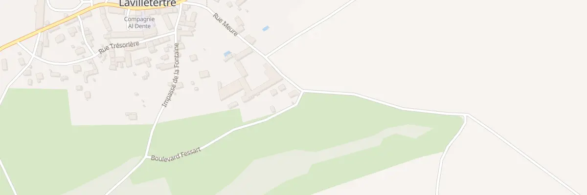 Plan du 2 Bd Fessart à Lavilletertre