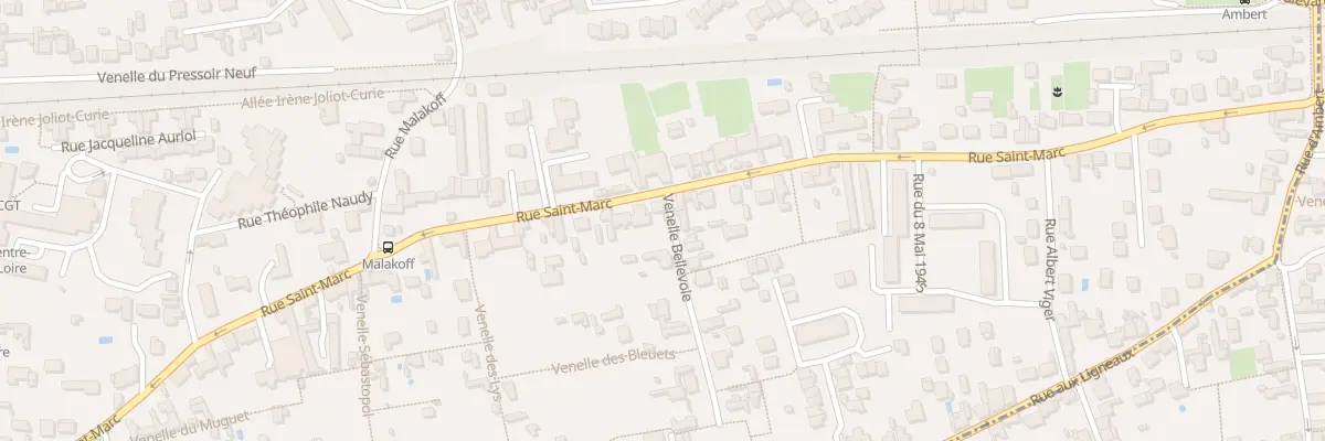 Plan du 102 Rue St Marc à Orléans