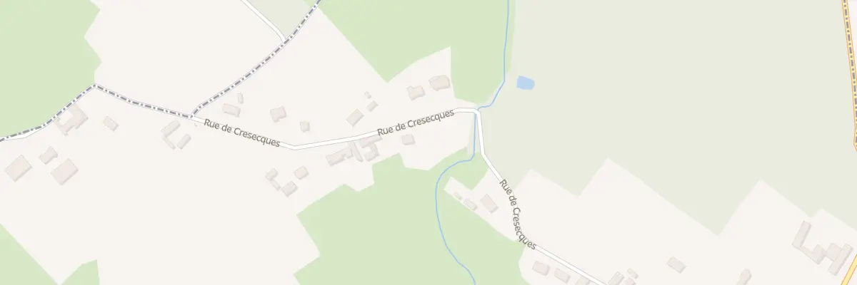 Plan du 28 Rue de Cresecques à Escœuilles