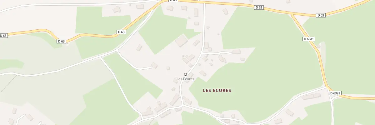 Plan du 5 Les Ecures à Glénic