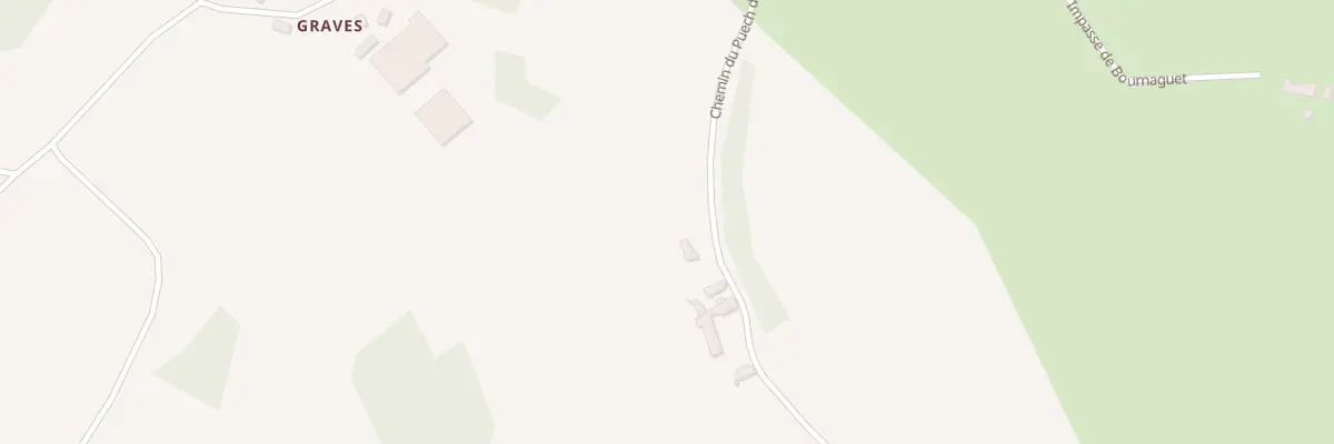 Plan du 5122 Puech de Legre à La Capelle-Balaguier
