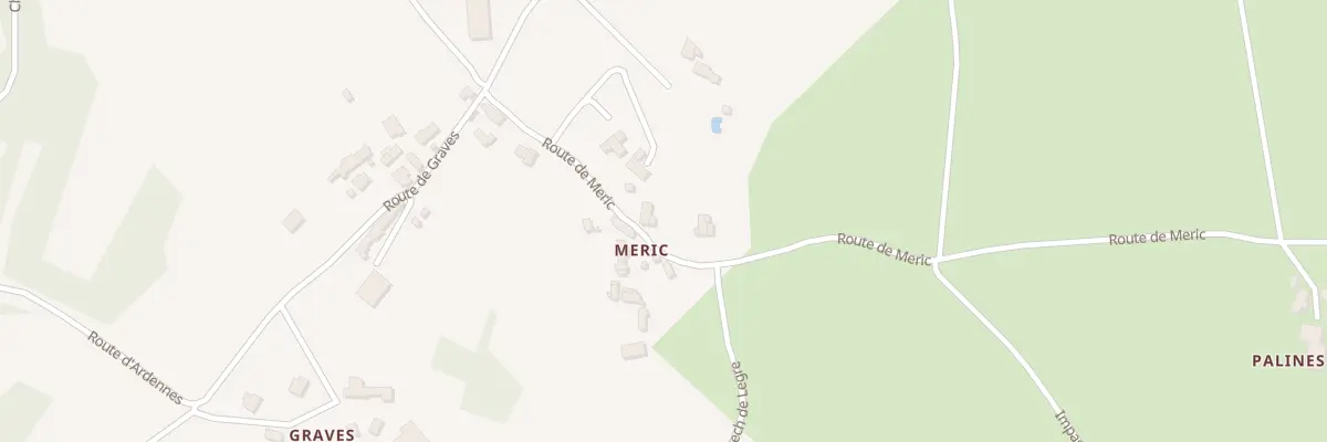 Plan du 59 Rte de Meric à La Capelle-Balaguier