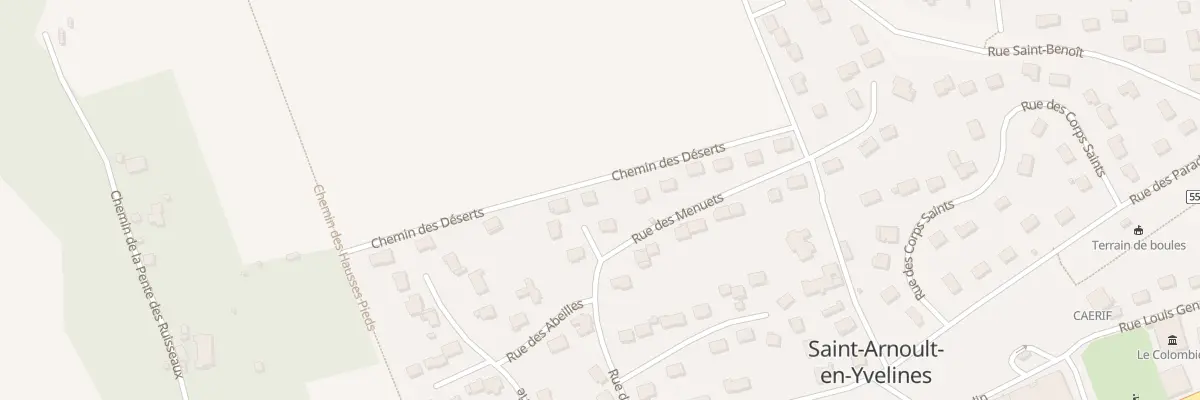Plan du 14 Rue des Menuets à Saint-Arnoult-en-Yvelines