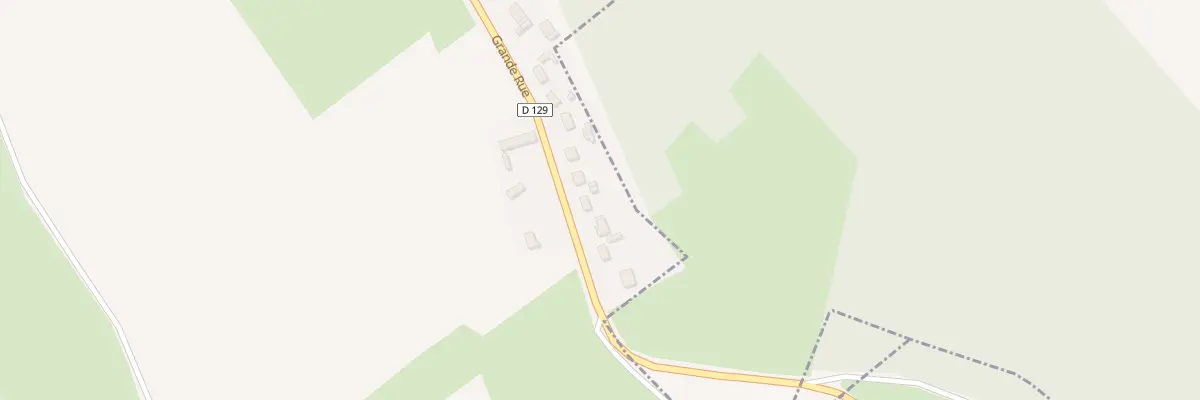 Plan du 7 Gr Grande Rue au Vauroux