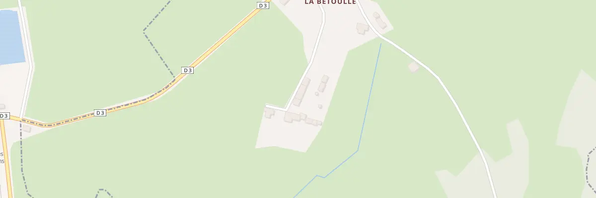 Plan du 9 La Betoulle à La Saunière