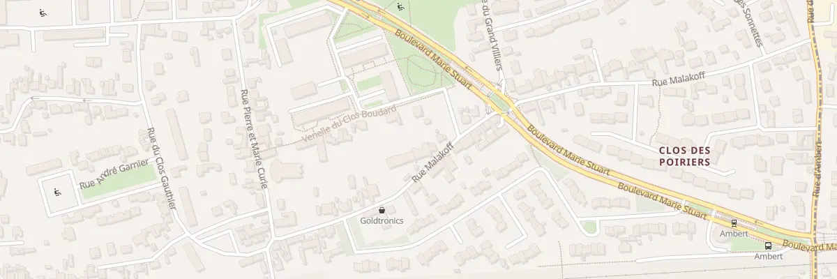 Plan du 45 Rue Malakoff à Orléans