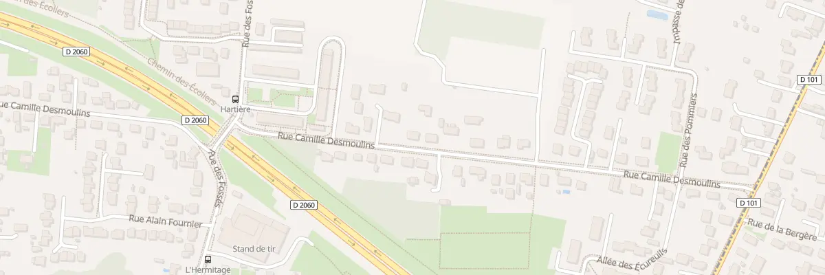 Plan du 115T Rue Camille Desmoulins à Fleury-les-Aubrais