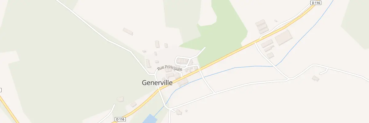 Plan du 26 Le Village à Generville