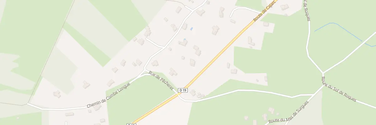 Plan du 5275 Pecheret à Béduer