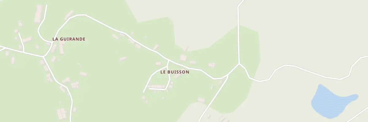 Plan du 16 Le Buisson à Eyrein