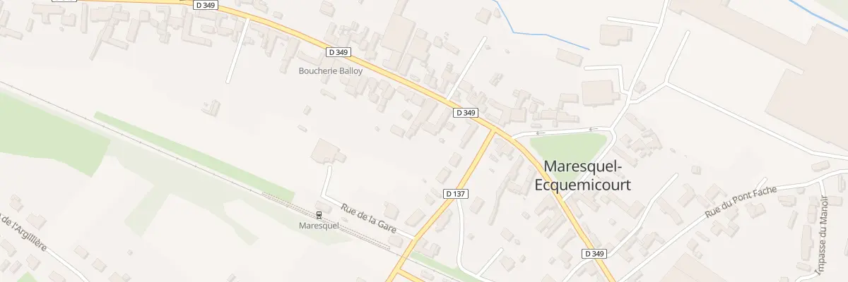 Plan du 71 Rte de Montreuil à Maresquel-Ecquemicourt