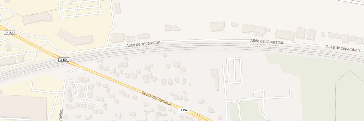Plan du 111 Rte de Verneuil aux Mureaux